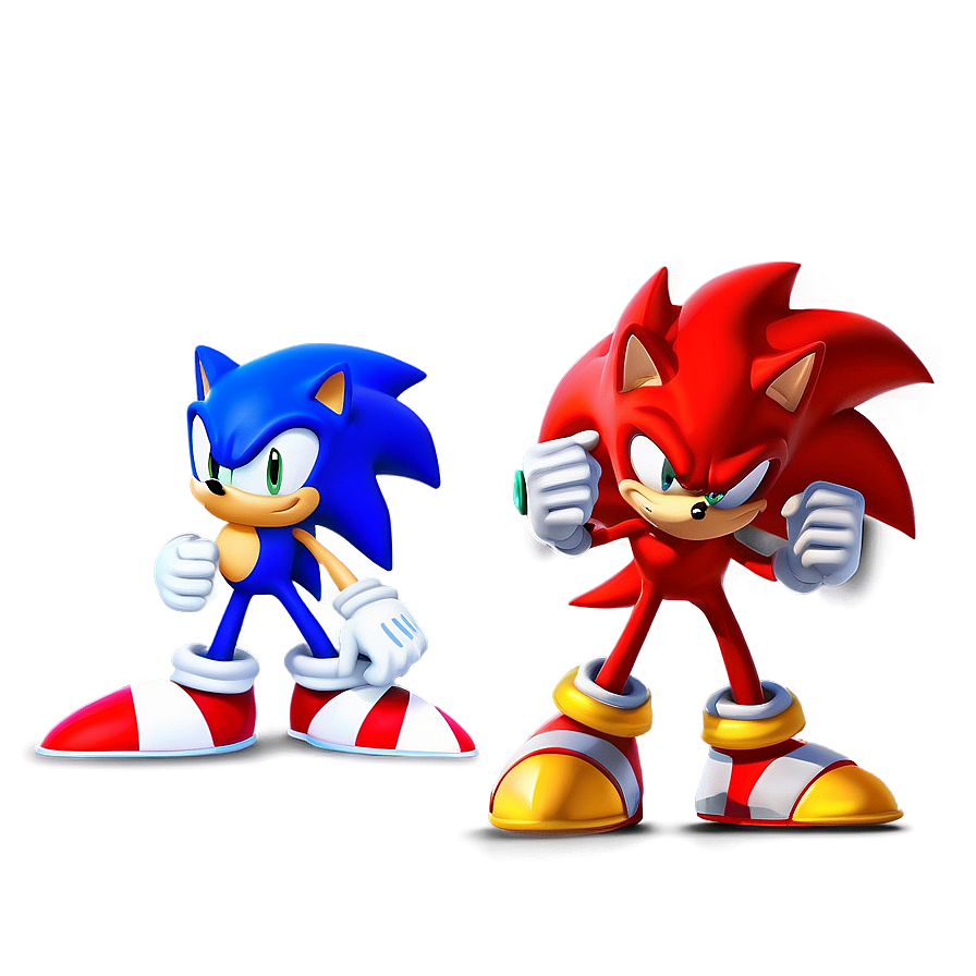 Knuckles And Sonic Team Up Png 04292024