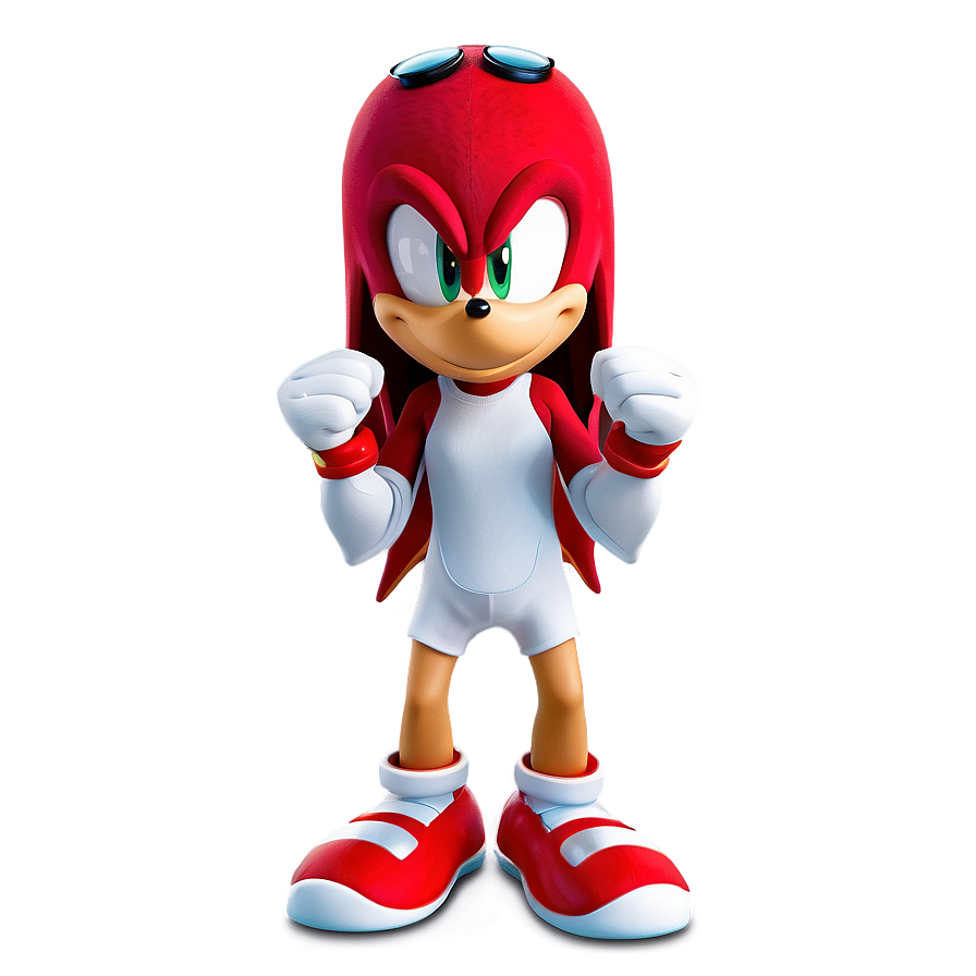 Knuckles' Excited Gesture Png Svt