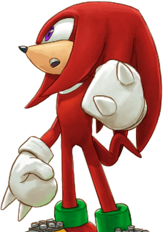 Knuckles The Echidna Character Art