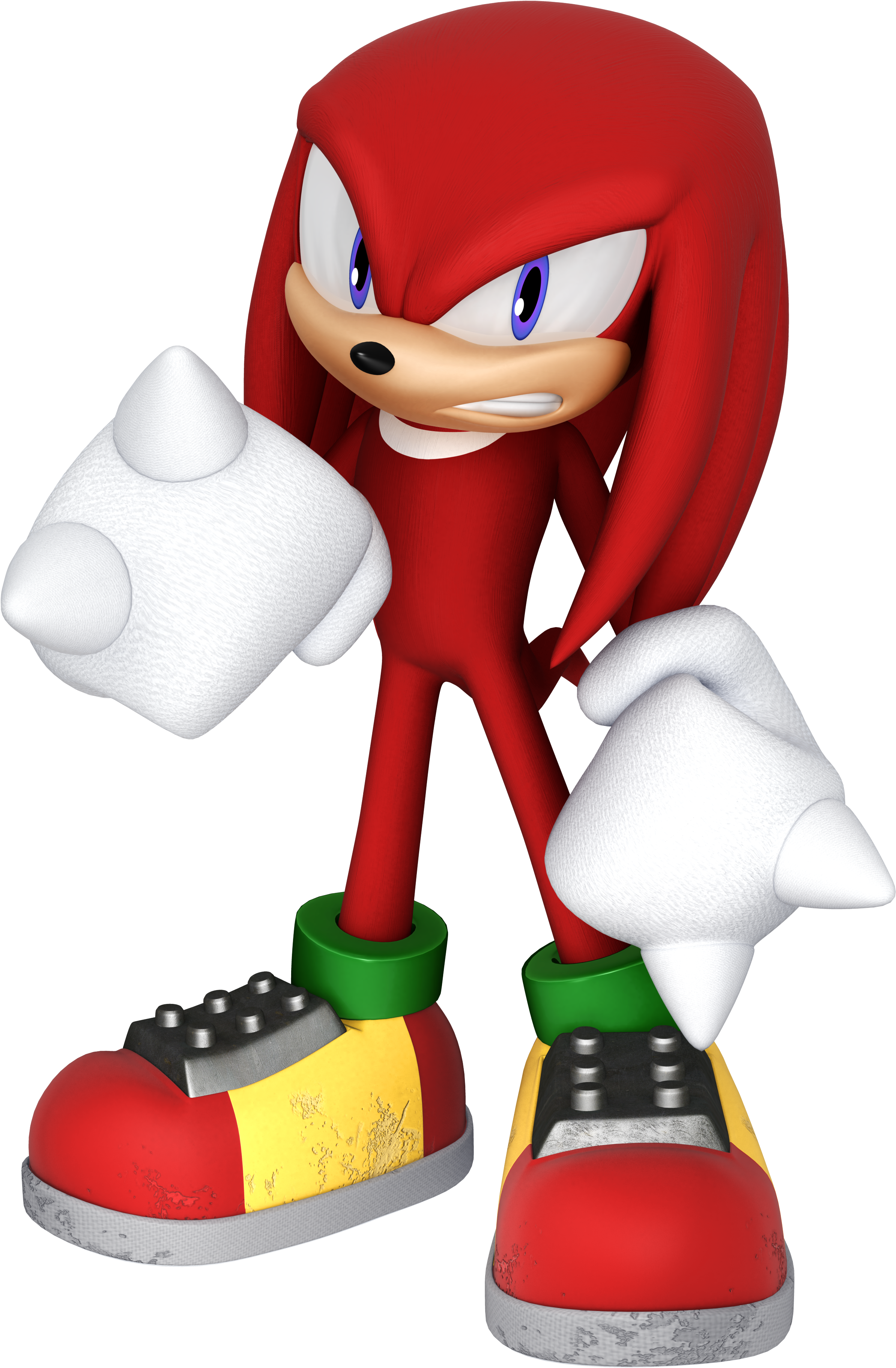 Knuckles The Echidna Pose