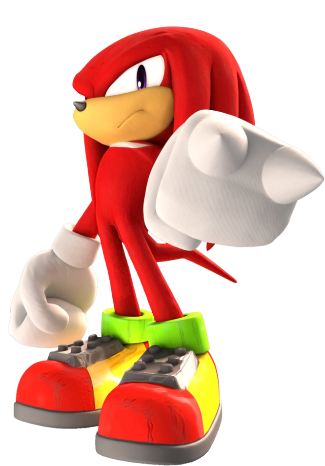 Knuckles The Echidna Pose