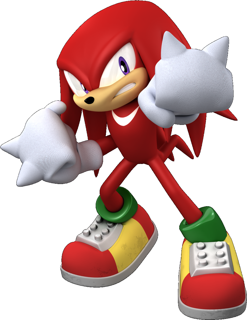 Knuckles The Echidna Pose