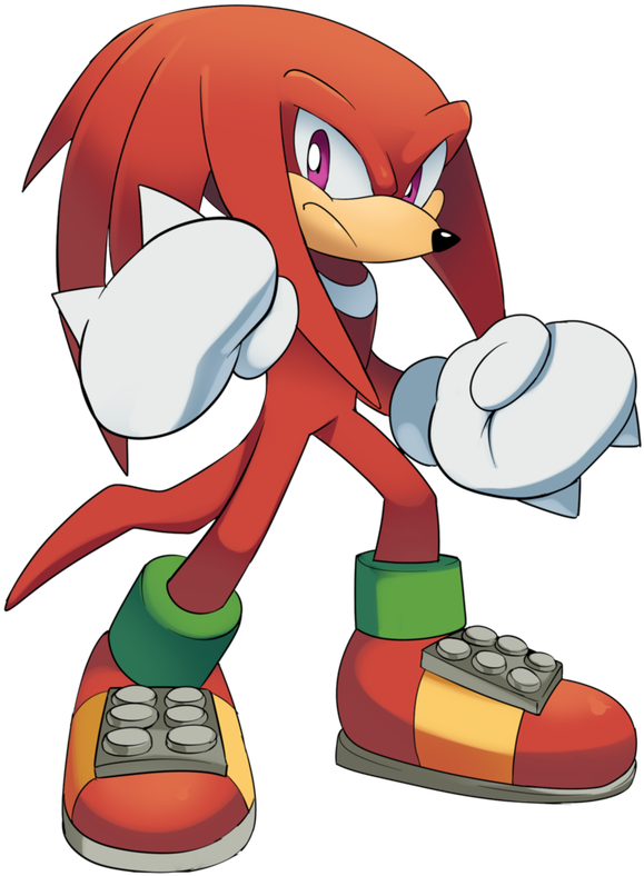 Knuckles The Echidna Standing