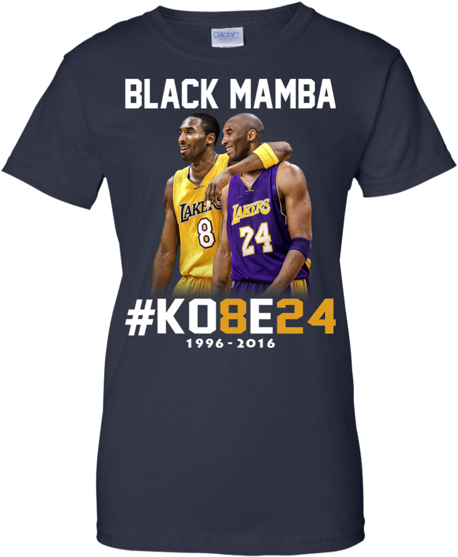 Kobe Bryant Black Mamba Tribute T Shirt