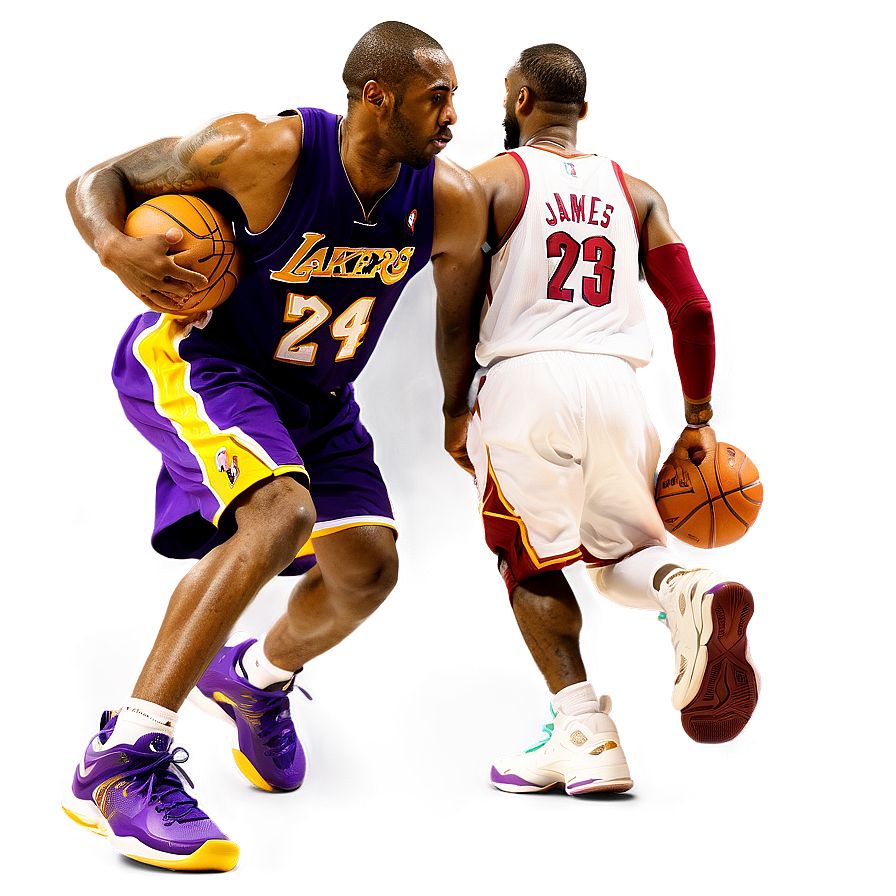 Kobe Bryant Vs. Lebron James Png 05232024