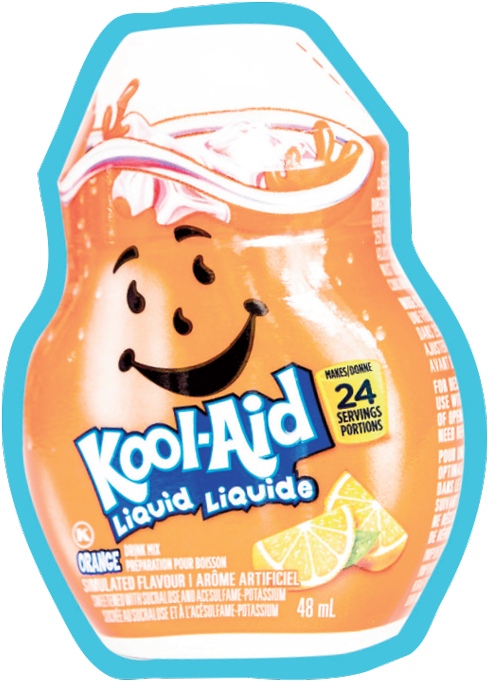 Kool Aid Liquid Orange Flavor Concentrate