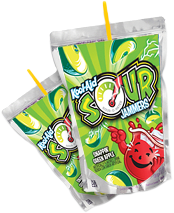 Kool Aid Sour Jammers Packaging