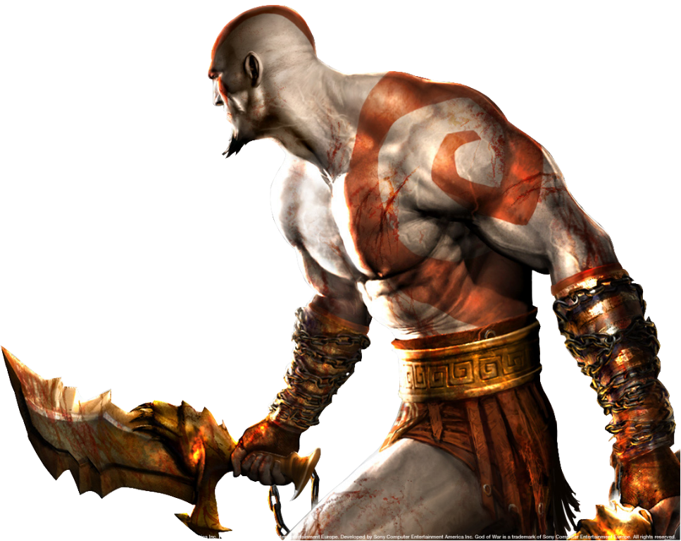 Kratos Godof War Fierce Stance