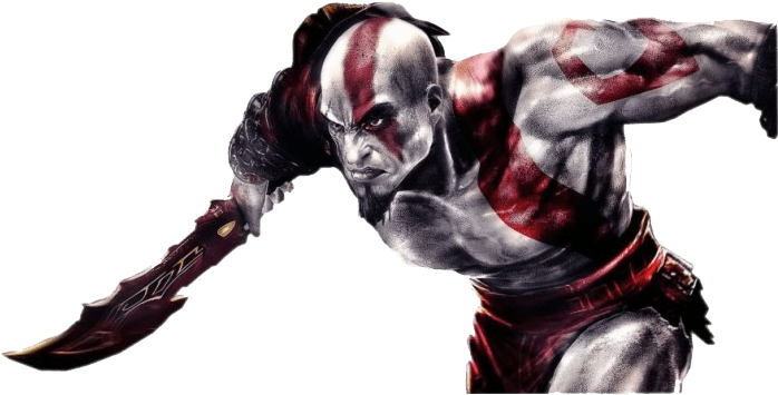 Kratos Godof War Fierce Stance