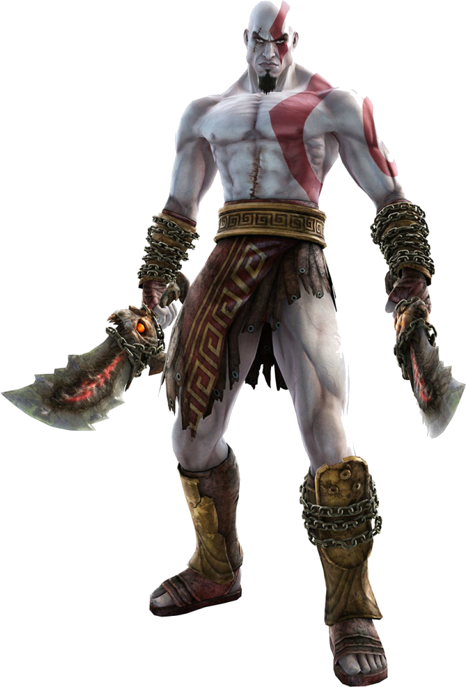 Kratos Godof War Fierce Stance