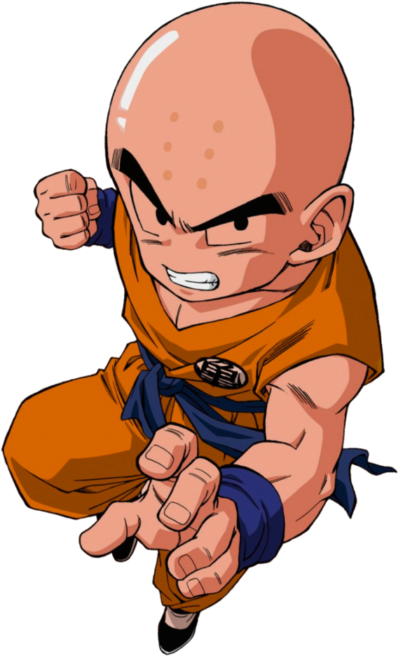 Krillin Action Pose