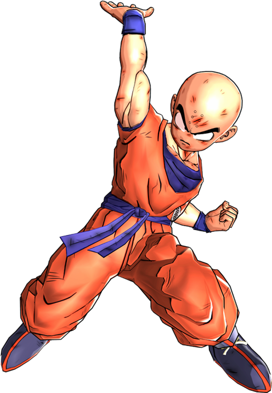 Krillin Action Pose