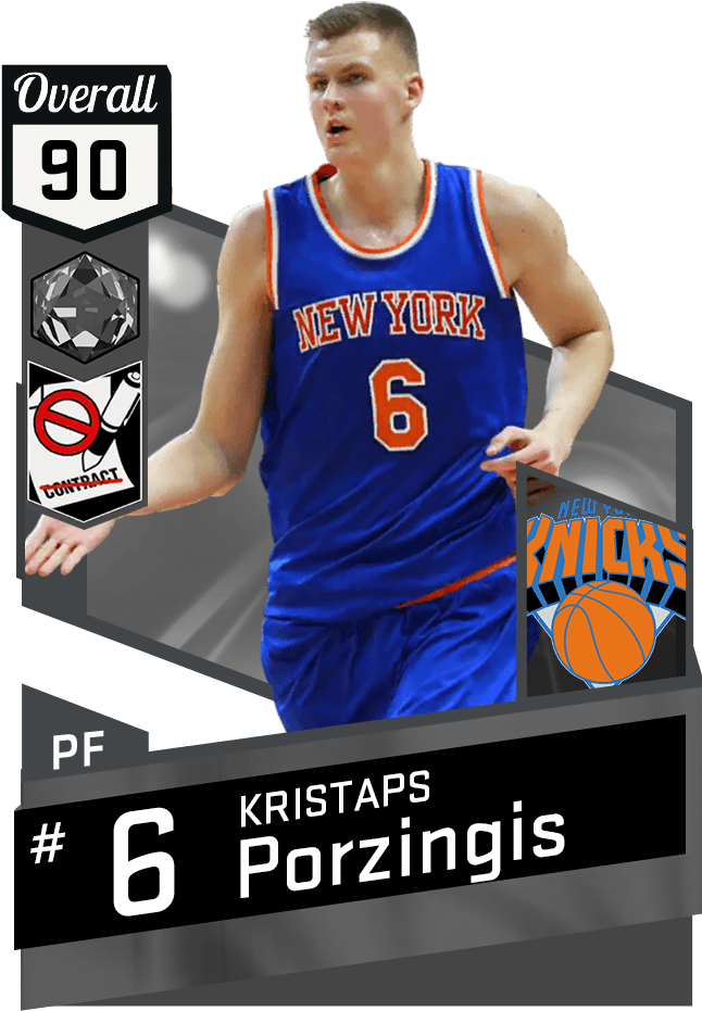 Kristaps_ Porzingis_ New_ York_ Knicks_ Basketball_ Card