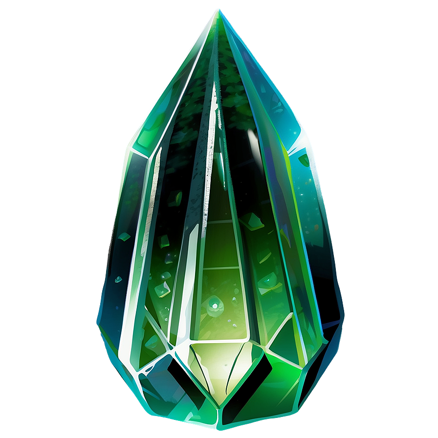 Kryptonite Crystal Png 06242024