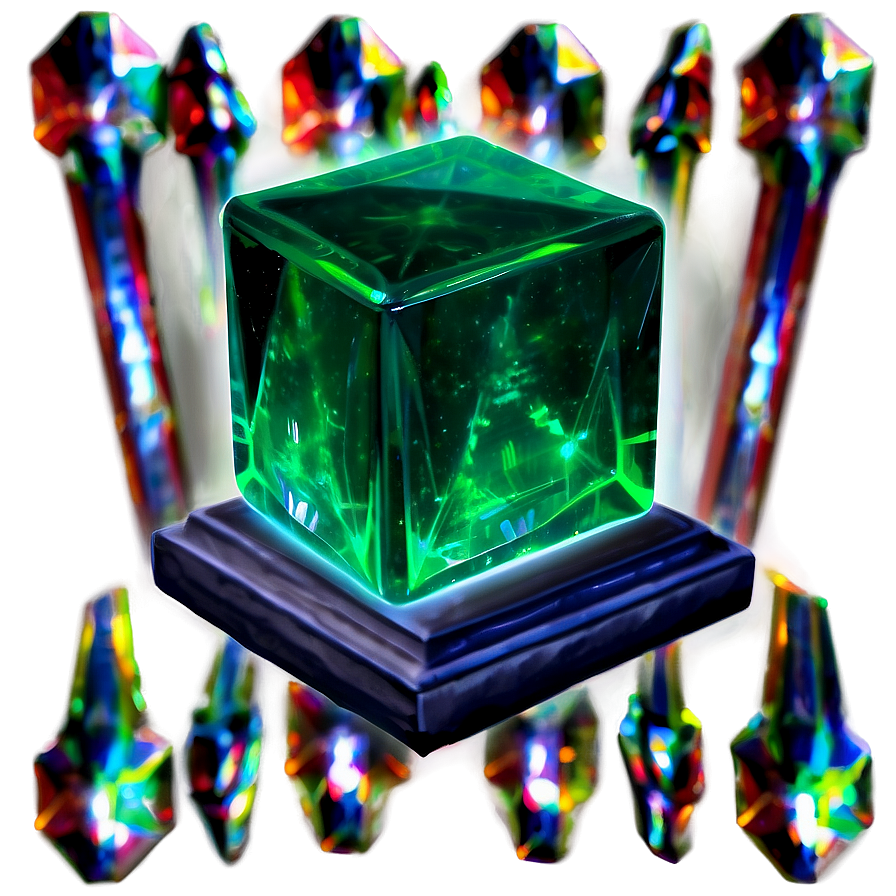 Kryptonite Crystal Png 8