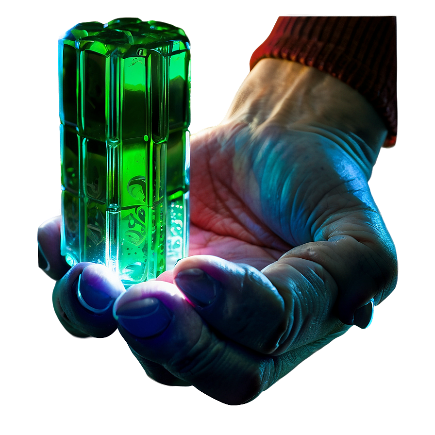 Kryptonite In Hand Png Ale9