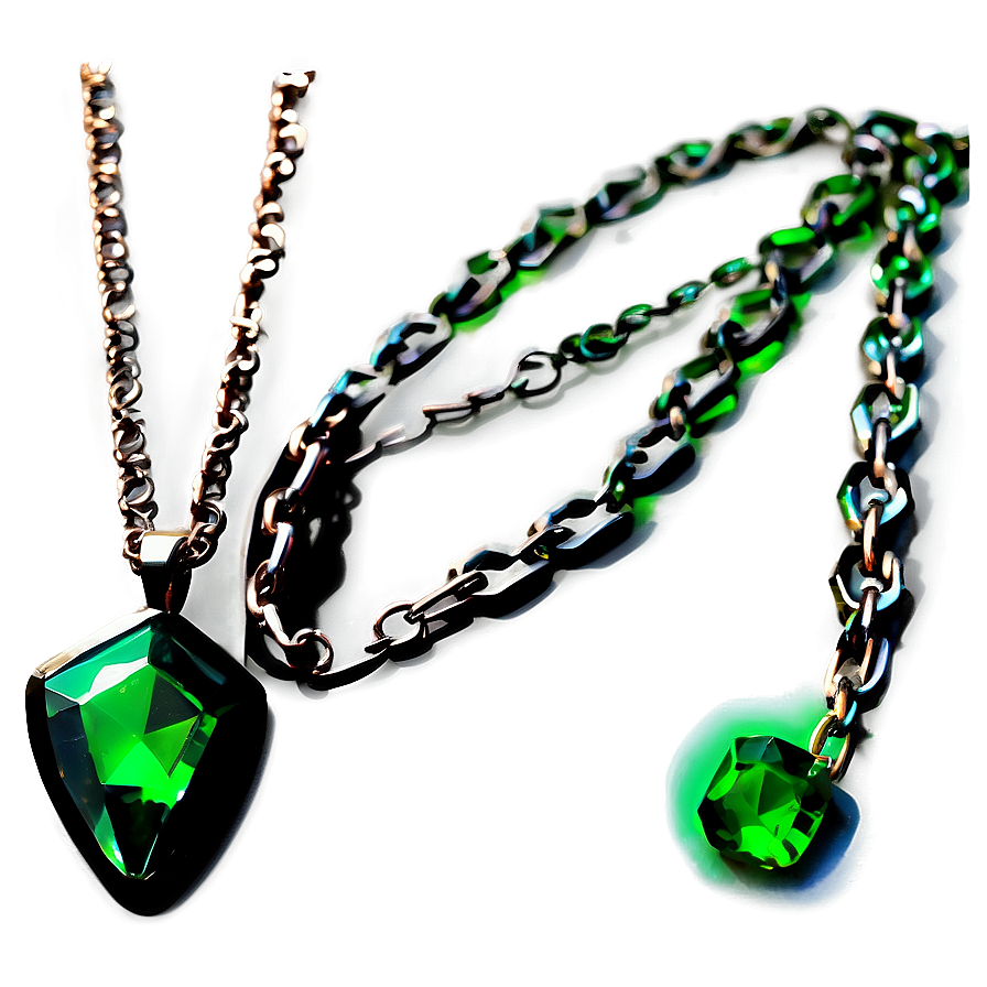 Kryptonite Necklace Pendant Png Kkw