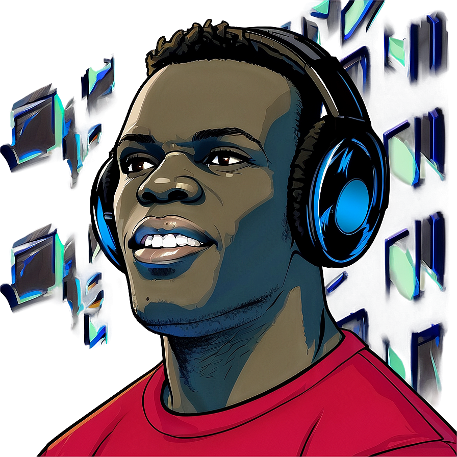 Ksi With Headphones Png Tje14