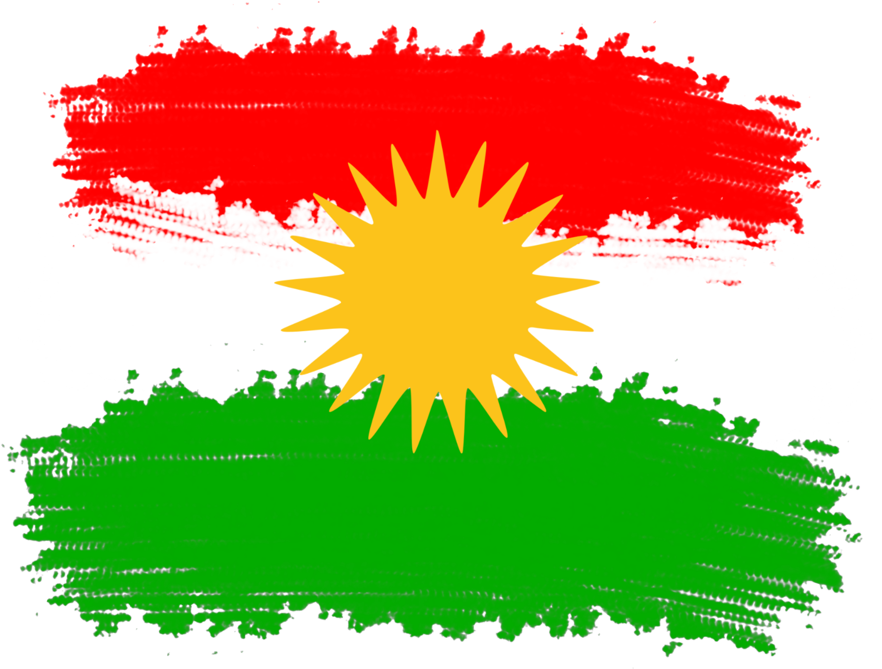 Kurdish_ Flag_ Grunge_ Style