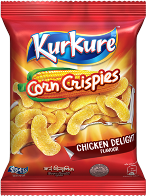 Kurkure Corn Crispies Chicken Delight Flavor Package