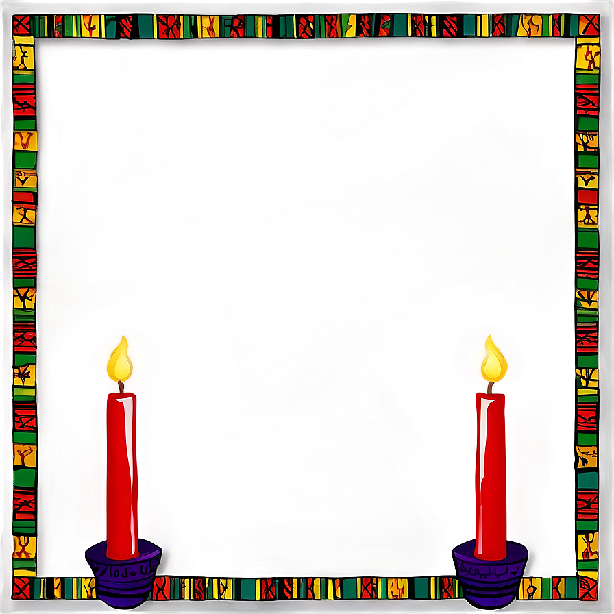 Kwanzaa Celebration Border Png Tek