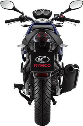 Kymco Motorcycle Rear View