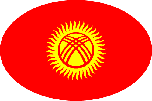 Kyrgyzstan National Flag