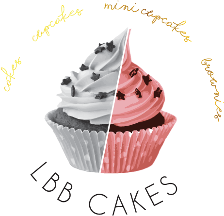 L B B Cakes Logo