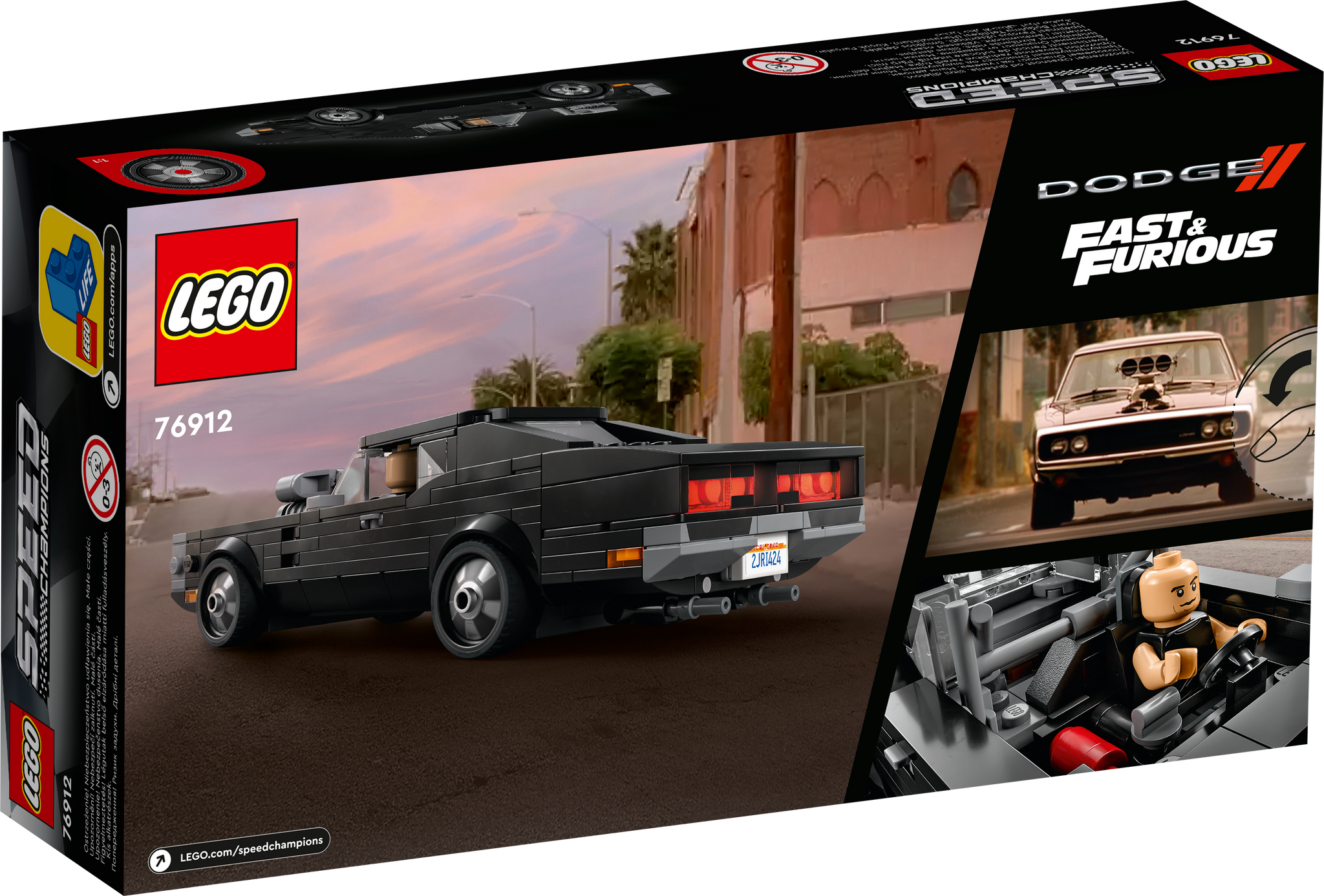 L E G O Fast Furious Dodge Charger Set76912