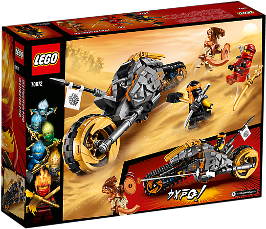 L E G O Ninjago Cole's Tread Assault Set70672