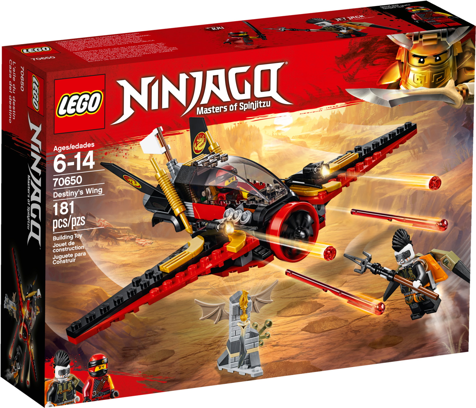 L E G O Ninjago Destinys Wing Set70650