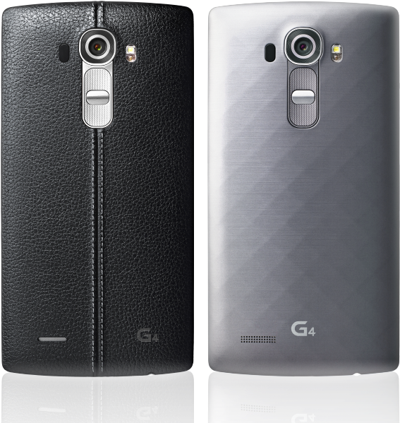 L G G4 Smartphone Back Views