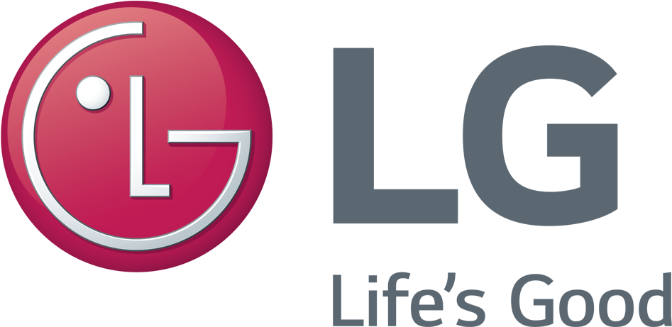 L G Logo Red Background