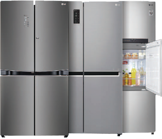 L G Stainless Steel French Door Refrigerator