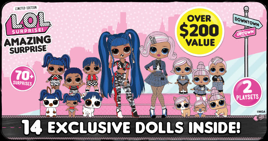 L O L Surprise Amazing Surprise Limited Edition Dolls