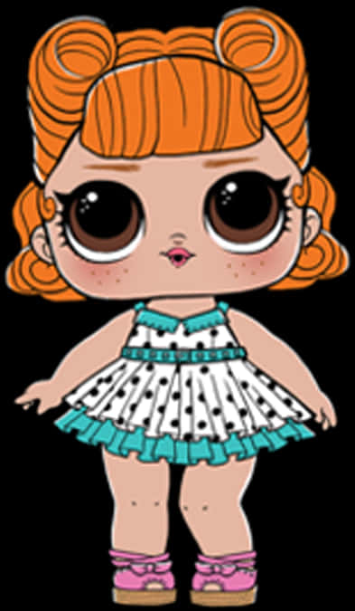 L O L Surprise Doll Orange Hair