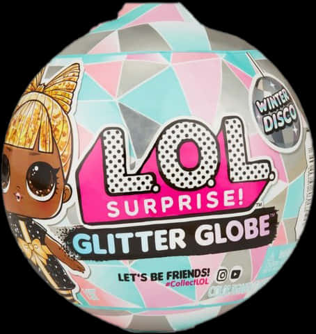 L O L Surprise Glitter Globe Packaging