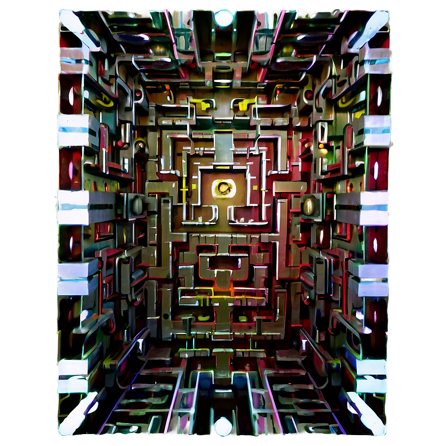 Labyrinth With Mirror Walls Png 17