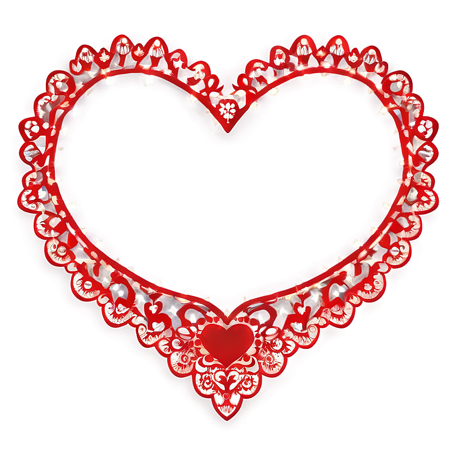 Lace Heart Clipart Png Twj