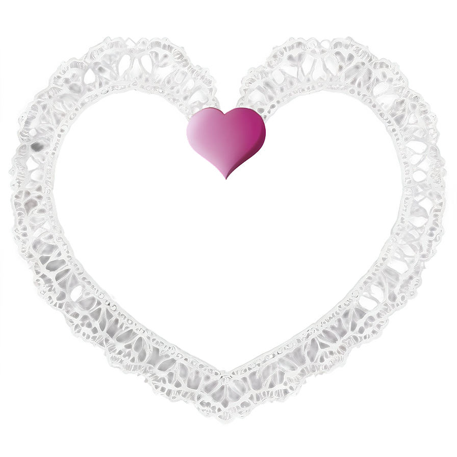 Lace Heart Frame Png Gxt