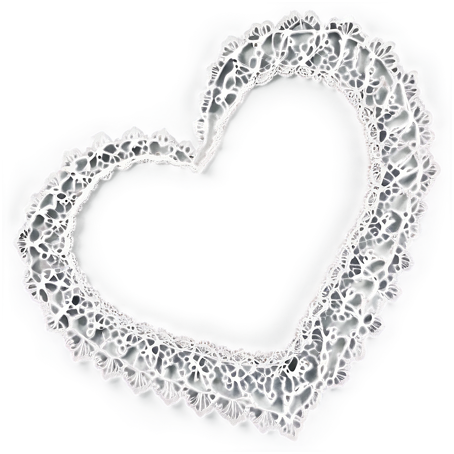 Lace Heart Pattern Png Gsb51