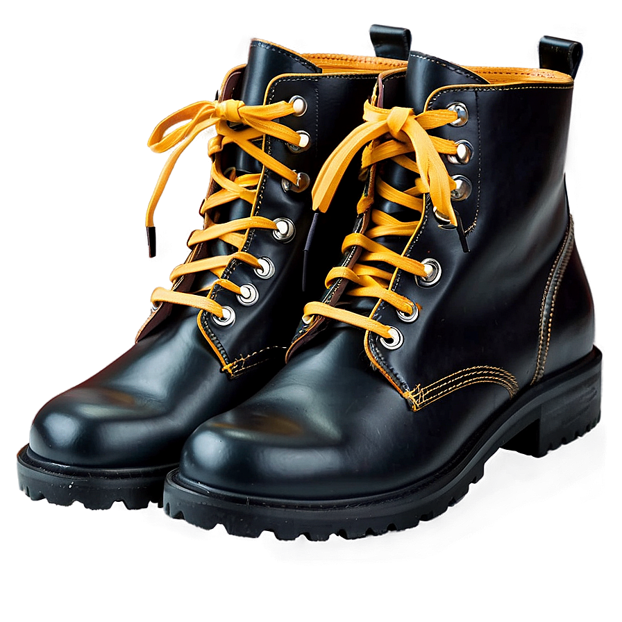 Lace-up Boots Png 27