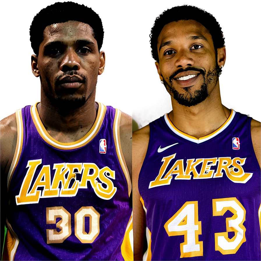 Lakers Legends Collage Png 52