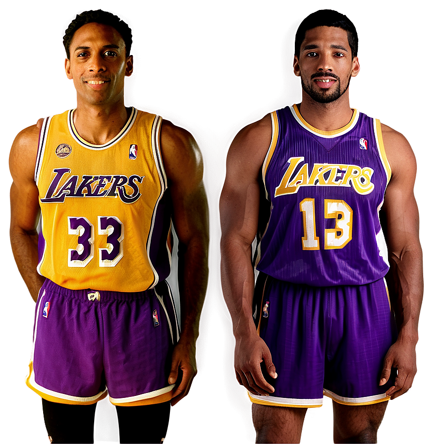 Lakers Legends Collage Png Tdv