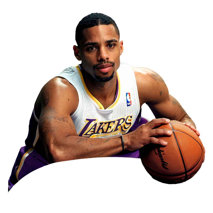 Lakers Player Autographs Png Aky