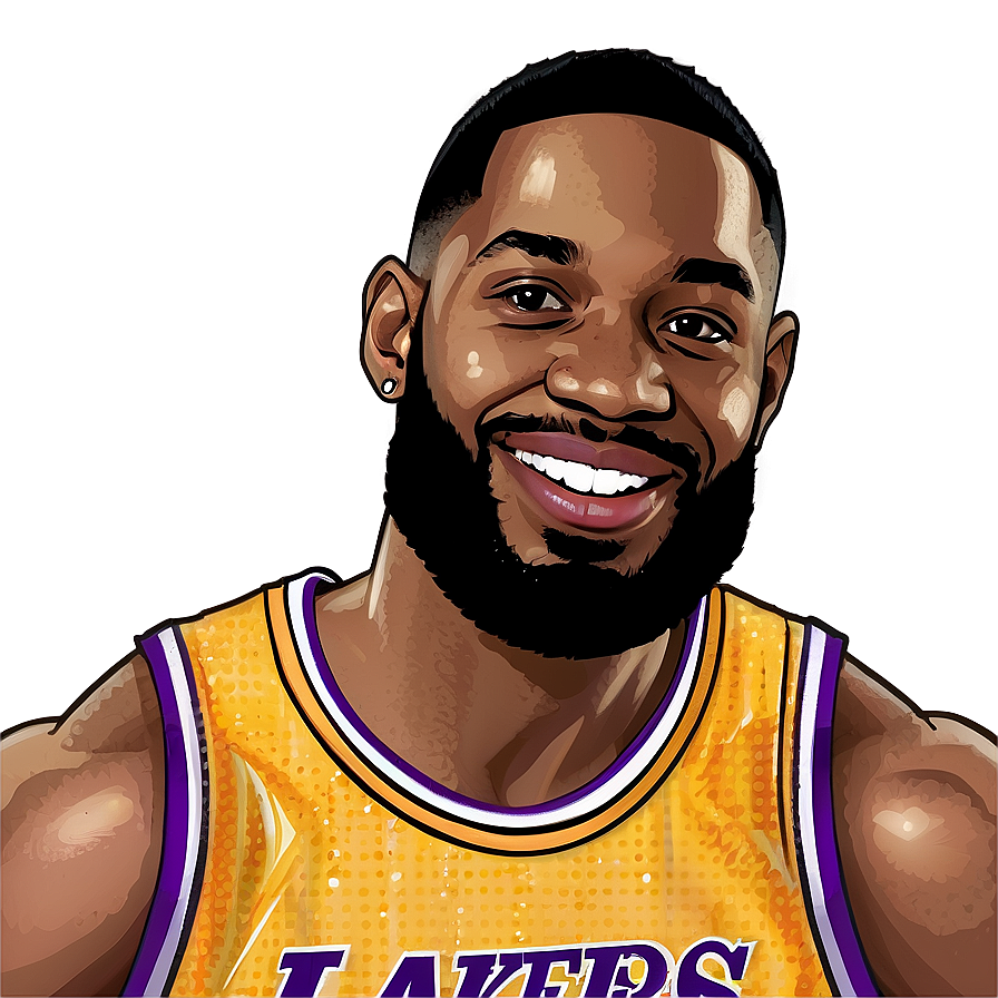 Lakers Player Caricatures Png 05212024
