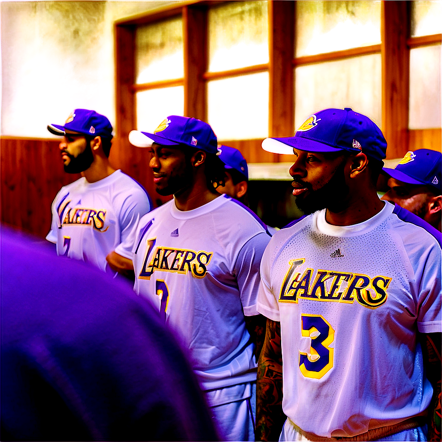 Lakers Pre-game Rituals Png 05212024