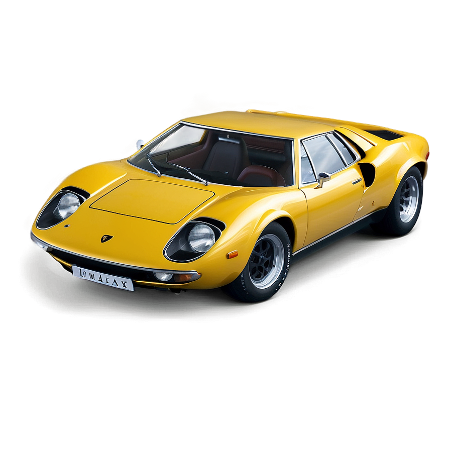 Lamborghini Miura Png 05062024