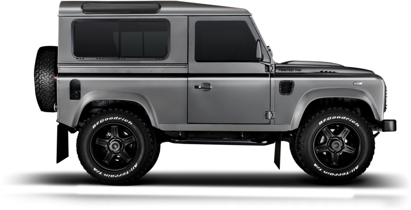 Land Rover Defender Side View