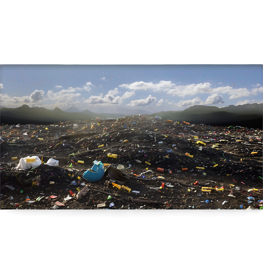 Landfill Pollution Scene Png Xbh79